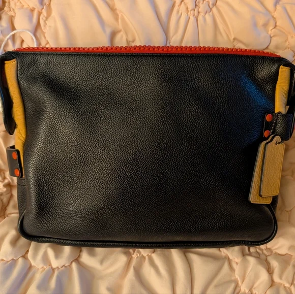 Coach Stuart Vevers Debut June 2014 Workwear Rhyder Flap Clutch Style 33920 - Picture 4 of 16